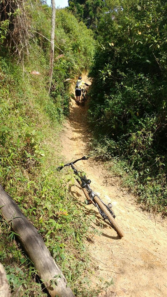 Canalones Amaga por aguacatera Mountain Bike Trail in Amaga, Colombia