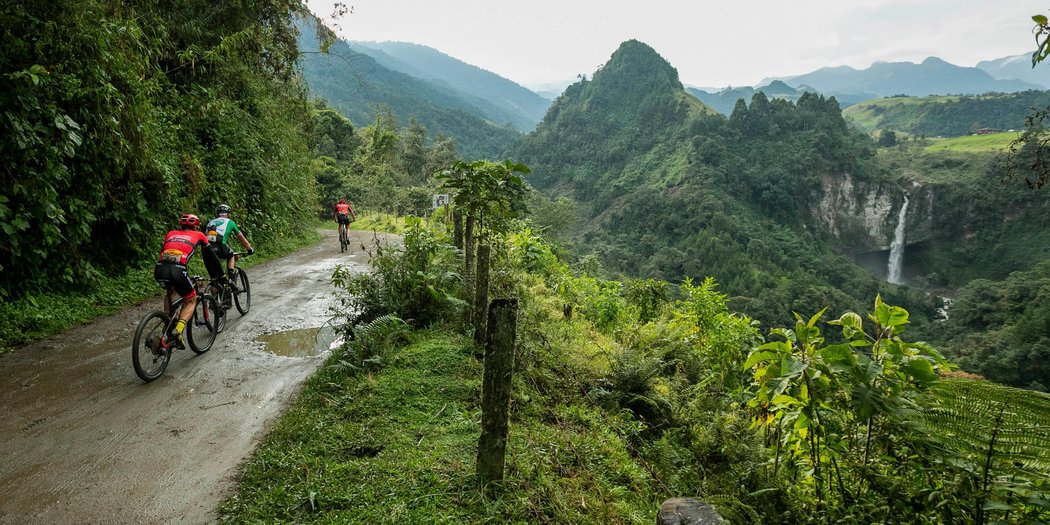 La Puerta Mountain Bike Trail in Manizales, Colombia